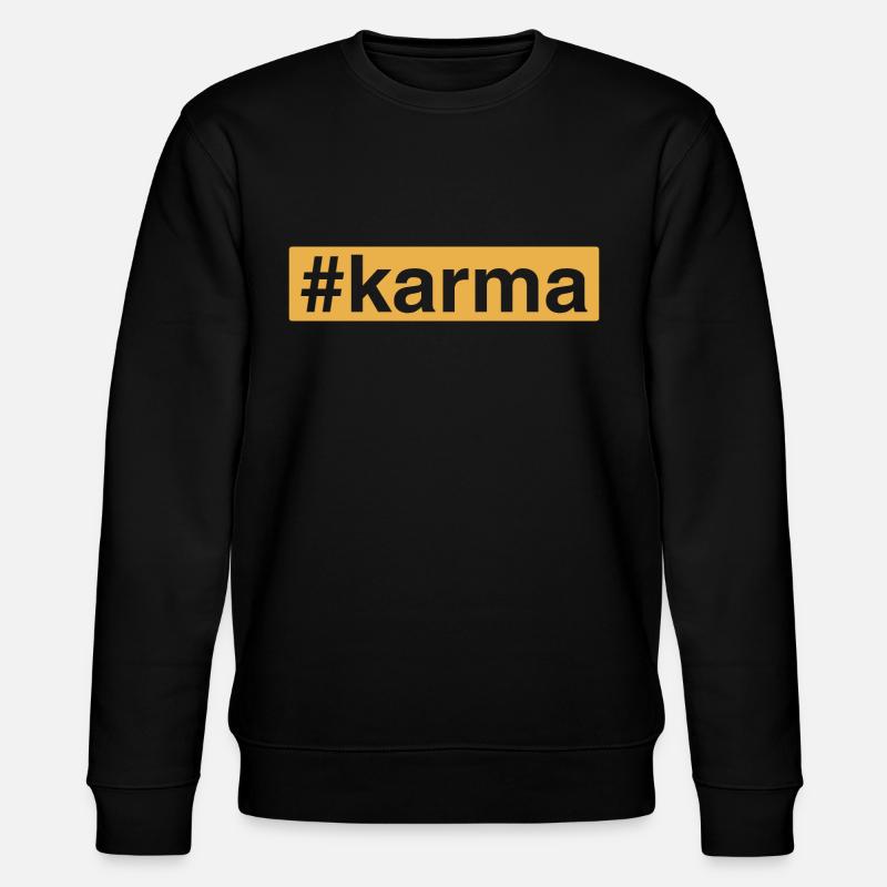 #karma - Stanley/Stella Unisex Bio-Sweatshirt CHANGER  - Schwarz