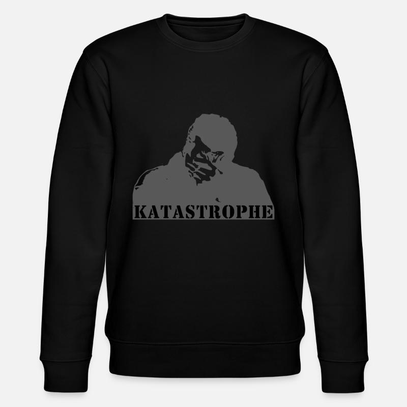 Katastrophe - Stanley/Stella Unisex Bio-Sweatshirt CHANGER  - Schwarz