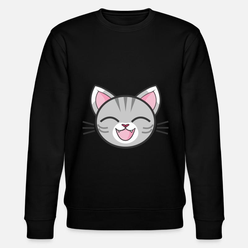 Chat qui rit - Sweat bio CHANGER Stanley/Stella Unisexe - noir