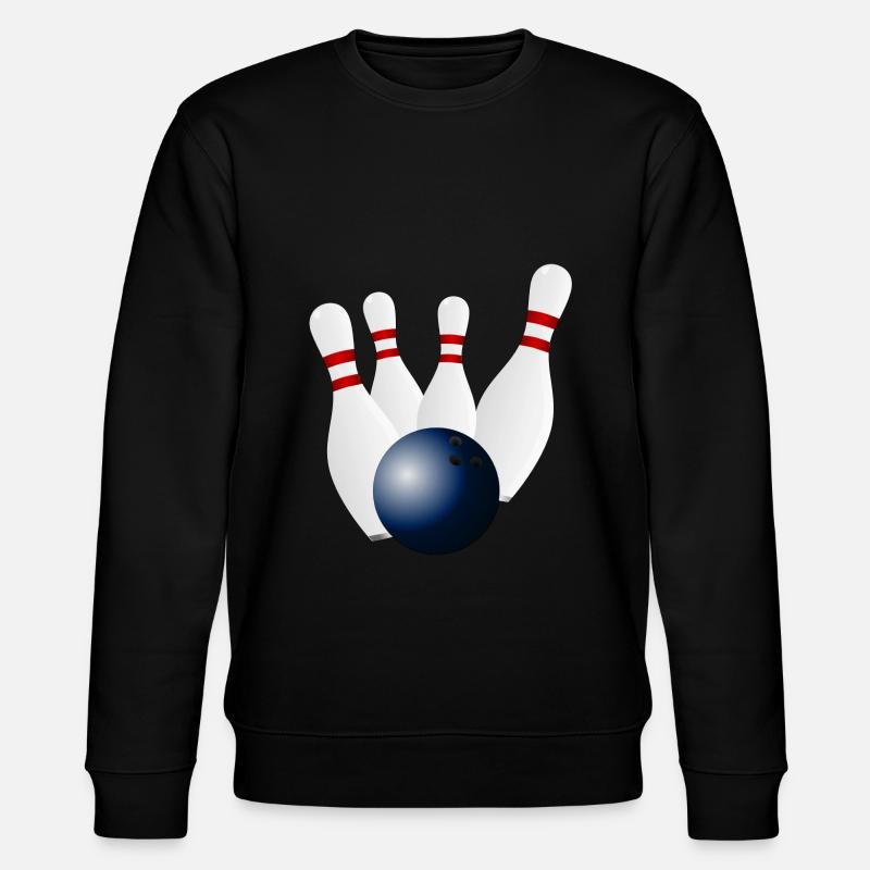Bowling - Sweat bio CHANGER Stanley/Stella Unisexe - noir