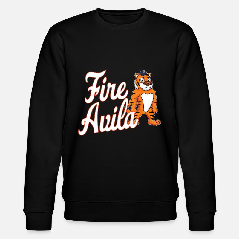 Feuer Avila - Stanley/Stella Unisex Bio-Sweatshirt CHANGER  - Schwarz