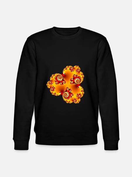 Fractal # 206_2 - Stanley/Stella CHANGER Unisex Organic Sweatshirt - black