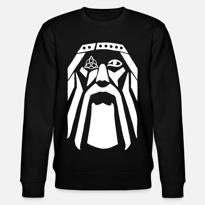 Guerrier viking (blanc) - Sweat bio CHANGER Stanley/Stella Unisexe - noir