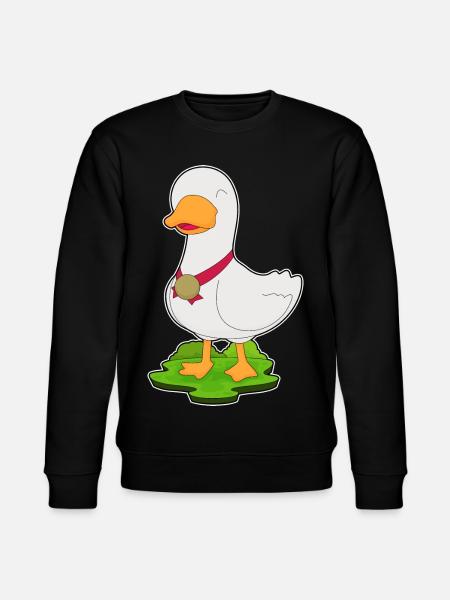 Duck Medal - Stanley/Stella CHANGER Unisex Organic Sweatshirt - black