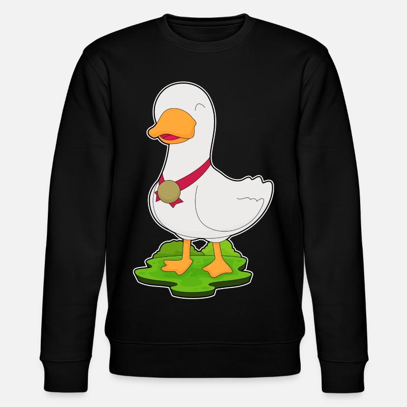 Médaille du canard - Sweat bio CHANGER Stanley/Stella Unisexe - noir