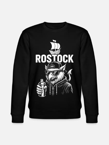 Rostock Streetsoul - Stanley/Stella CHANGER Unisex Organic Sweatshirt - black