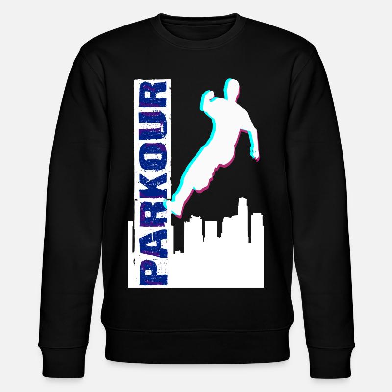 Parkour - Sweat bio CHANGER Stanley/Stella Unisexe - noir