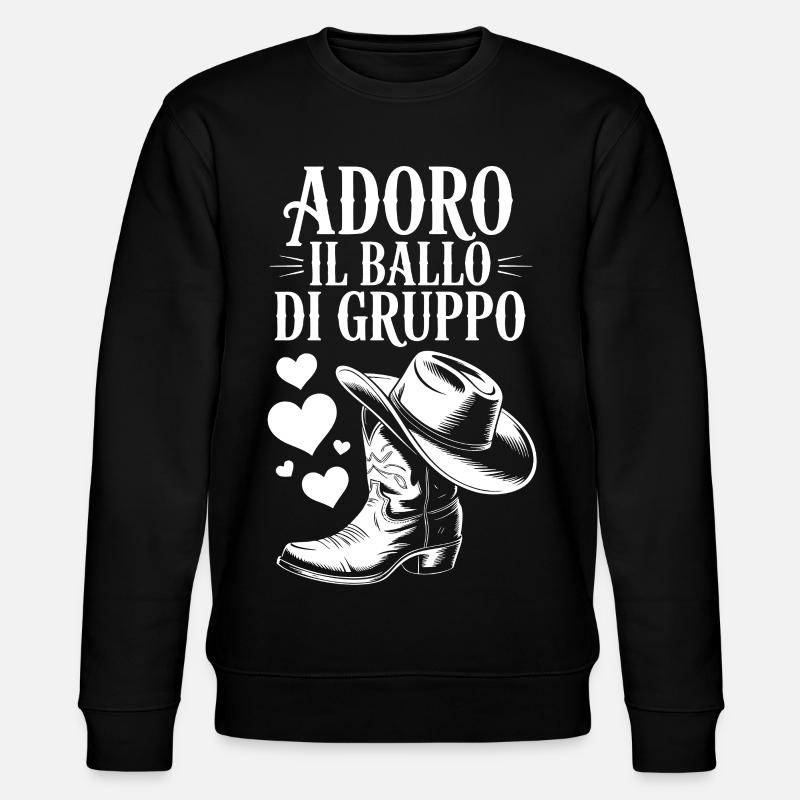 J’adore danser en groupe - Sweat bio CHANGER Stanley/Stella Unisexe - noir