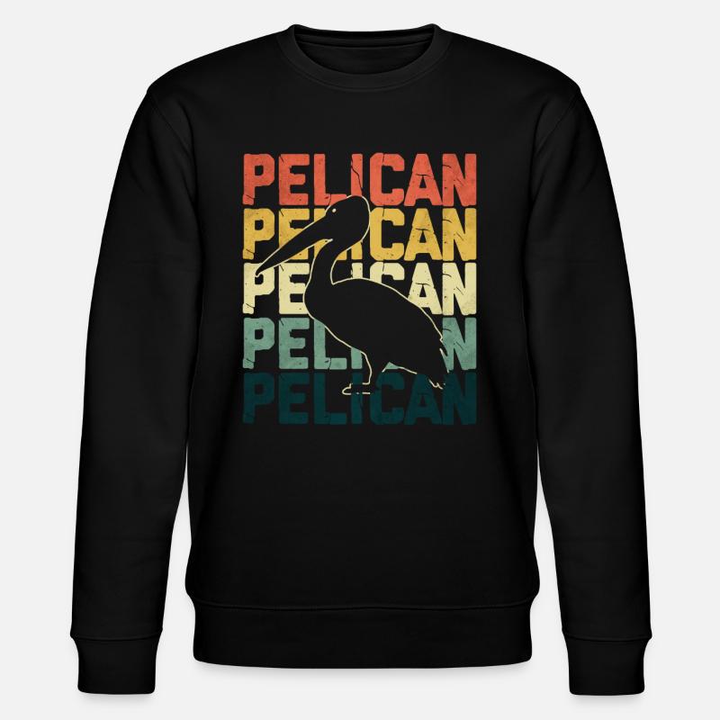 Pélican - Sweat bio CHANGER Stanley/Stella Unisexe - noir