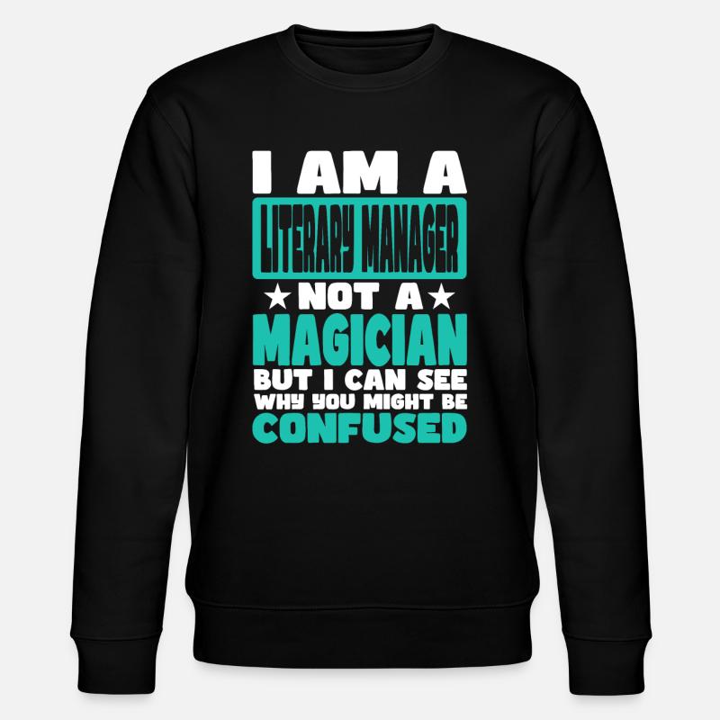 Responsable littéraire - Sweat bio CHANGER Stanley/Stella Unisexe - noir