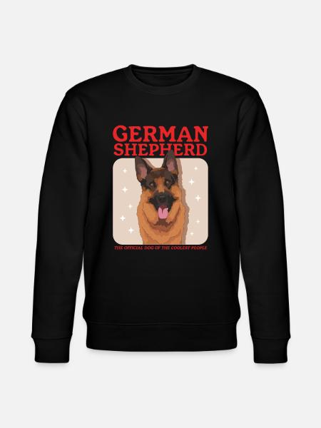 German Shepherds German Shepherd Gift - Stanley/Stella CHANGER Unisex Organic Sweatshirt - black