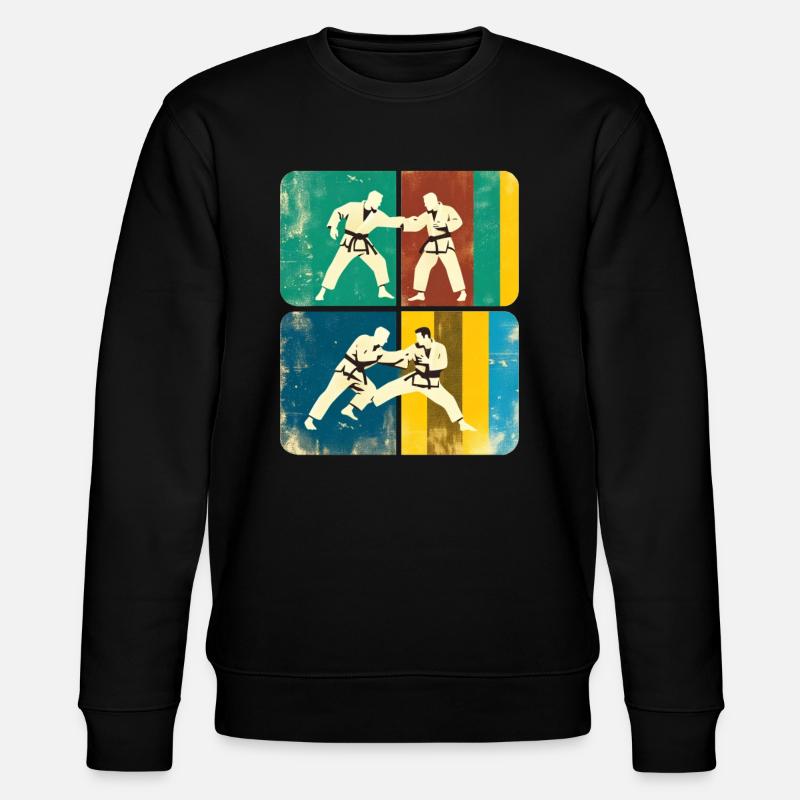 Jiu-Jitsu brésilien - Sweat bio CHANGER Stanley/Stella Unisexe - noir