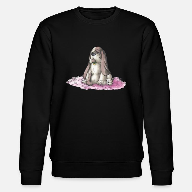 Basset - Stanley/Stella Unisex Bio-Sweatshirt CHANGER  - Schwarz