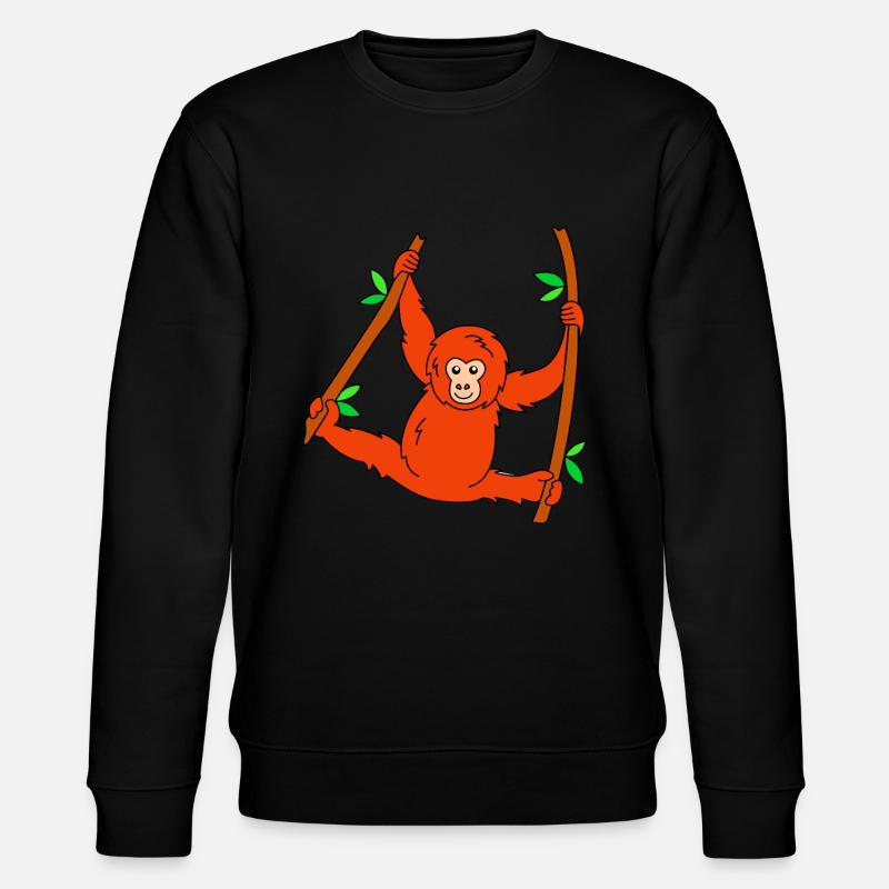Orang-outan - Sweat bio CHANGER Stanley/Stella Unisexe - noir