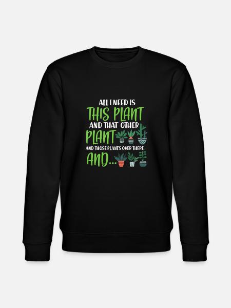 garden - Stanley/Stella CHANGER Unisex Organic Sweatshirt - black