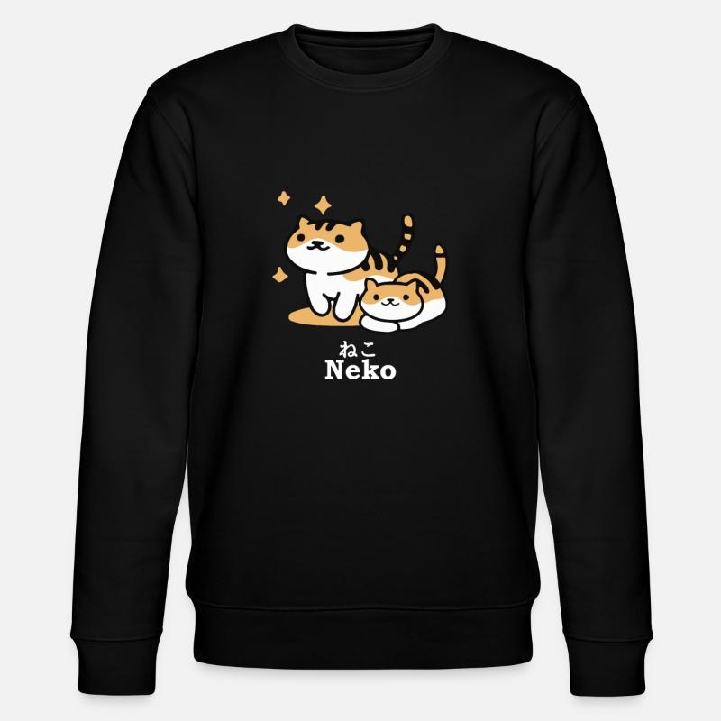 Neko - Stanley/Stella Unisex Bio-Sweatshirt CHANGER  - Schwarz