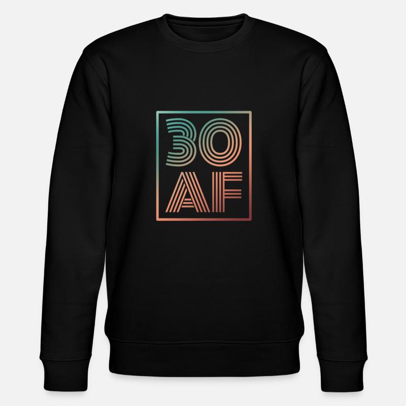 30e anniversaire - Sweat bio CHANGER Stanley/Stella Unisexe - noir