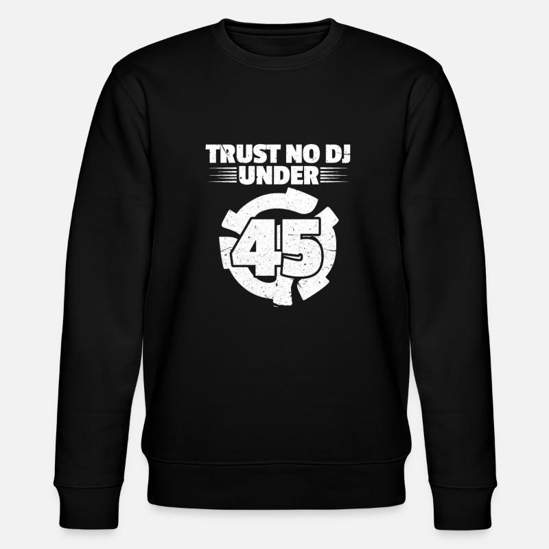 DJ - Stanley/Stella CHANGER Unisex Organic Sweatshirt - black