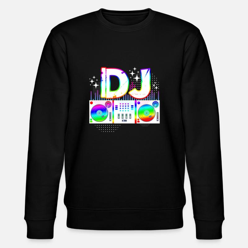 DJ - Stanley/Stella Unisex Bio-Sweatshirt CHANGER  - Schwarz