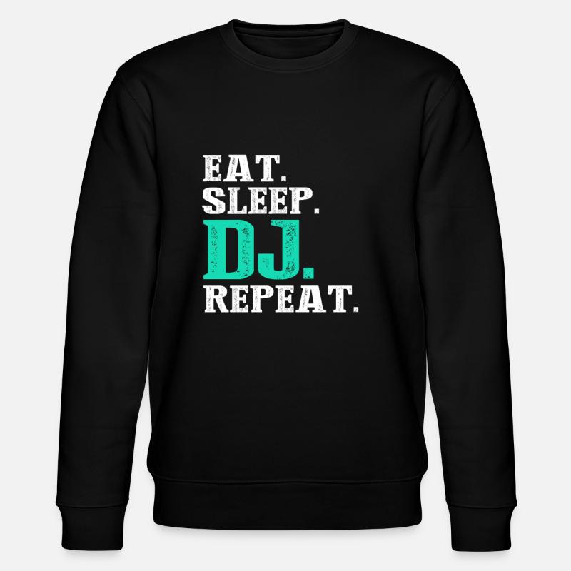 DJ - Stanley/Stella CHANGER Unisex Organic Sweatshirt - black