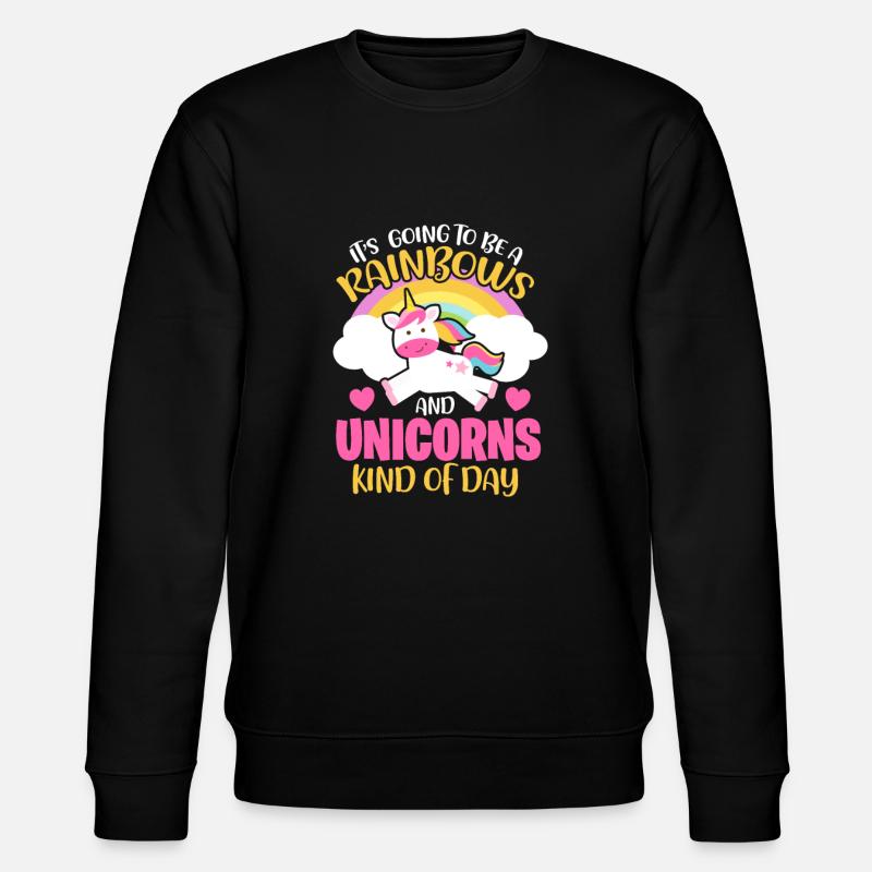 licorne - Sweat bio CHANGER Stanley/Stella Unisexe - noir