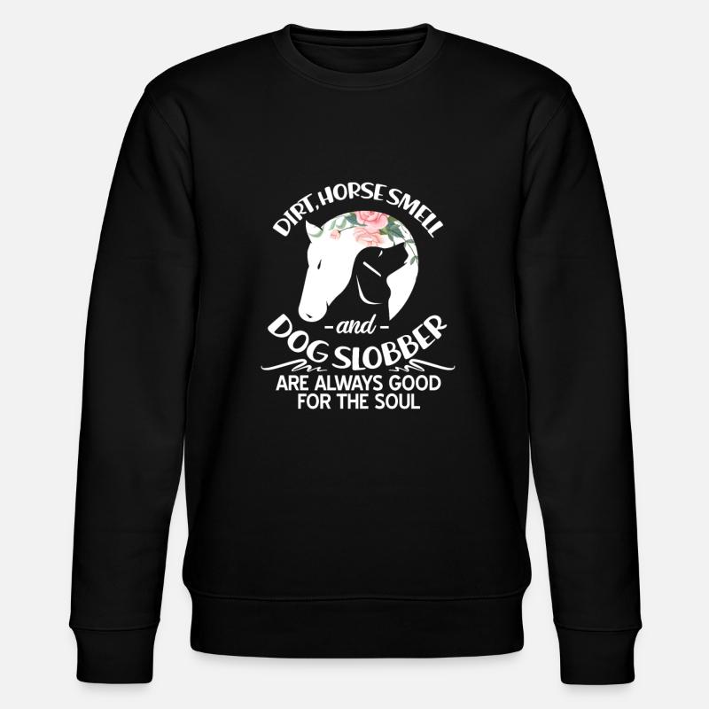 Chien de cheval - Sweat bio CHANGER Stanley/Stella Unisexe - noir