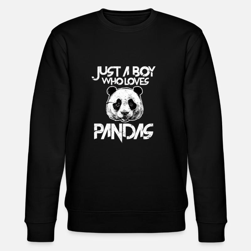 panda - Sweat bio CHANGER Stanley/Stella Unisexe - noir