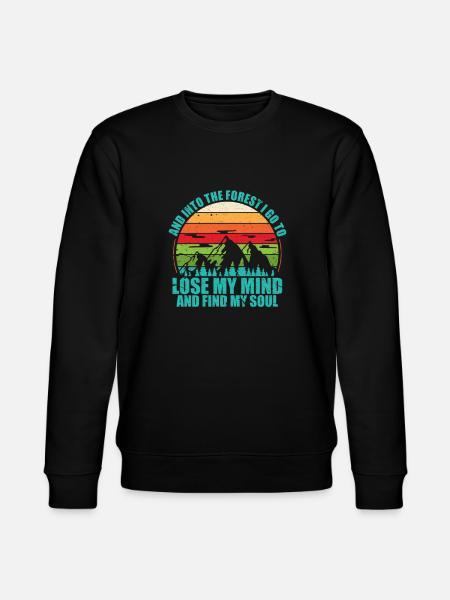 Forest - Stanley/Stella CHANGER Unisex Organic Sweatshirt - black