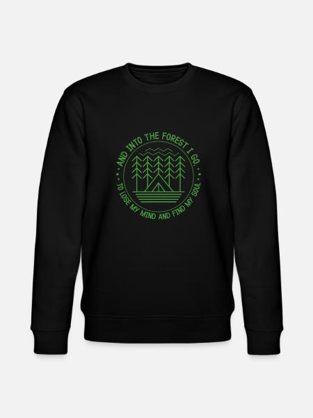 Wald - Stanley/Stella Unisex Bio-Sweatshirt CHANGER - Schwarz