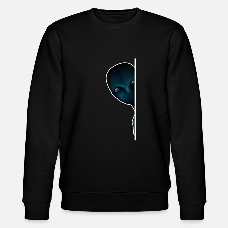 Alien - Stanley/Stella Unisex Bio-Sweatshirt CHANGER  - Schwarz