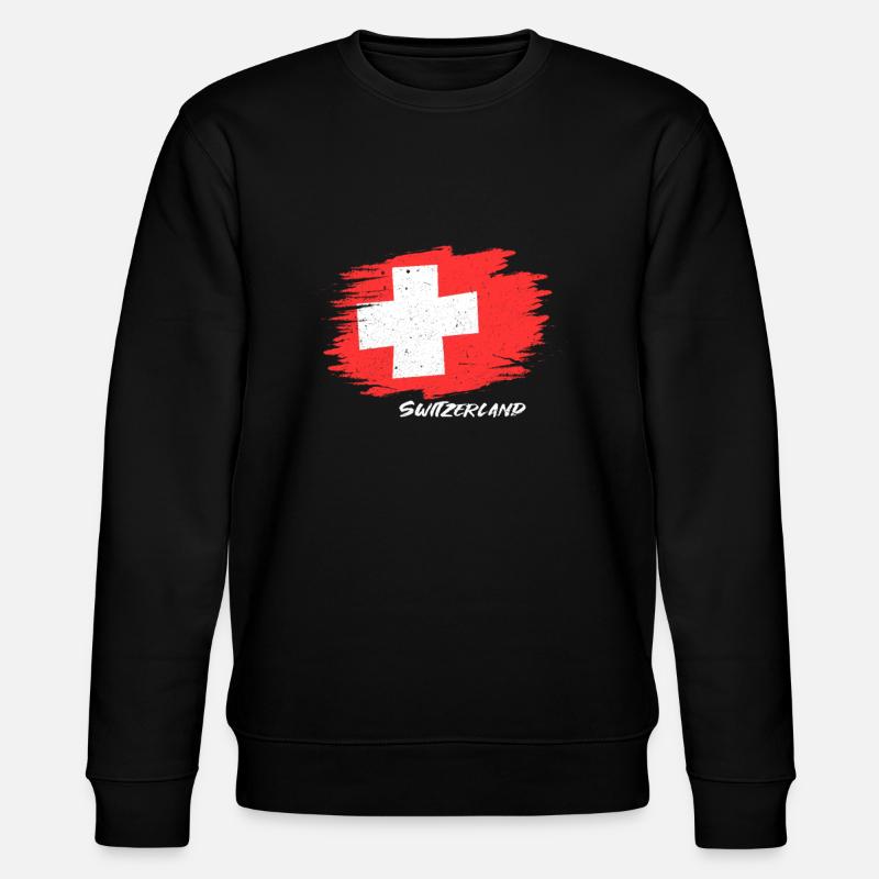 Suisse Suisse Suisse Cadeau - Sweat bio CHANGER Stanley/Stella Unisexe - noir