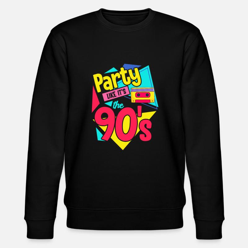 Cadeau rétro des années 90 - Sweat bio CHANGER Stanley/Stella Unisexe - noir