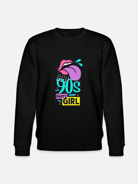 90s - Stanley/Stella CHANGER Unisex Organic Sweatshirt - black
