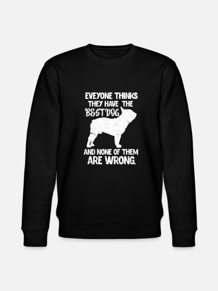 dog school - Stanley/Stella CHANGER Unisex Organic Sweatshirt - black