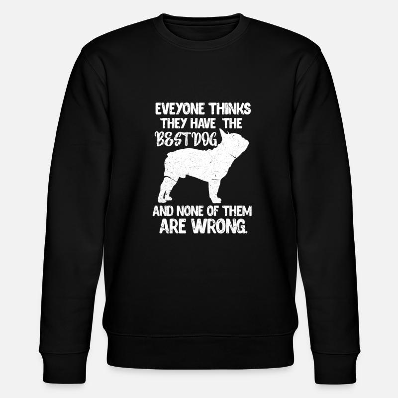 Hundeschule - Stanley/Stella Unisex Bio-Sweatshirt CHANGER  - Schwarz
