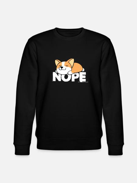 Corgi - Stanley/Stella Unisex Bio-Sweatshirt CHANGER - Schwarz
