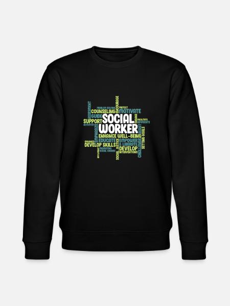 Social worker - Stanley/Stella CHANGER Unisex Organic Sweatshirt - black