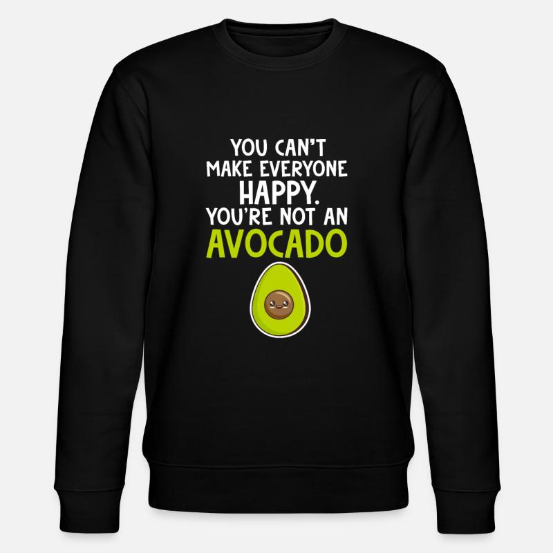 Avocado - Stanley/Stella Unisex Bio-Sweatshirt CHANGER - Schwarz
