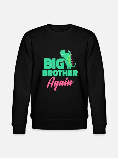 Grosser Bruder - Stanley/Stella Unisex Bio-Sweatshirt CHANGER  - Schwarz