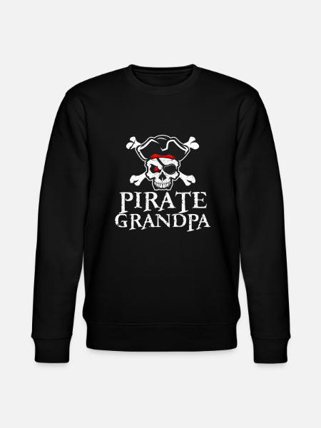 Pirate Papy Papy - Sweat bio CHANGER Stanley/Stella Unisexe - noir