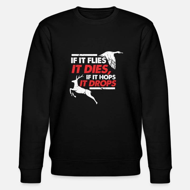 chasse - Sweat bio CHANGER Stanley/Stella Unisexe - noir