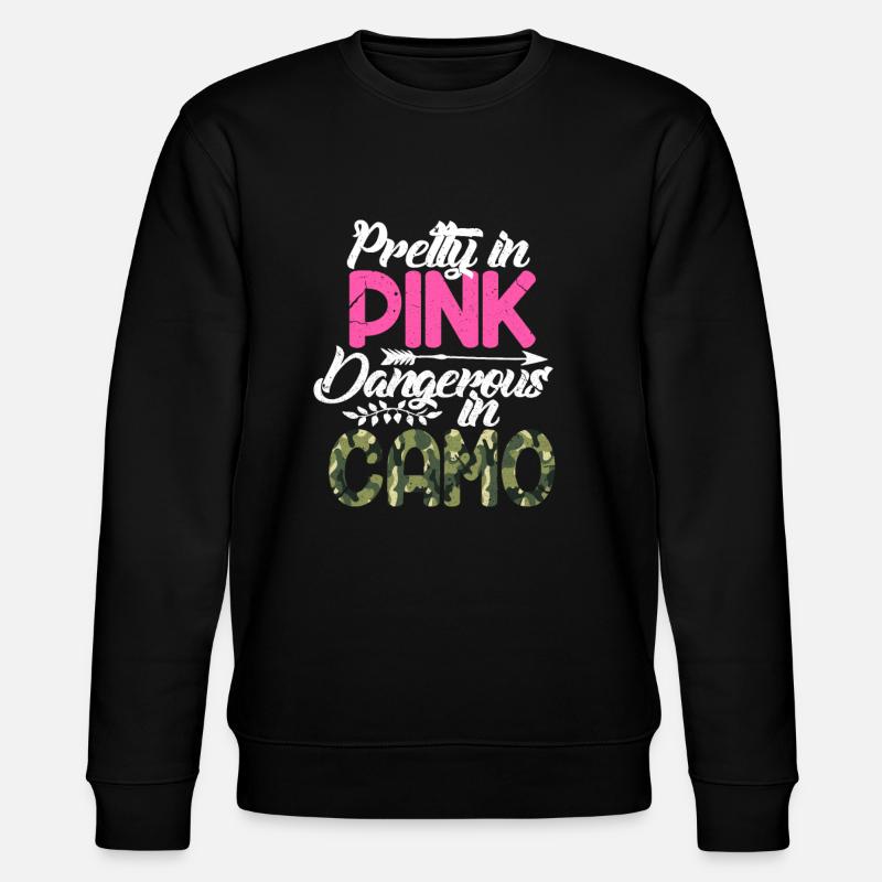 Jagd - Stanley/Stella Unisex Bio-Sweatshirt CHANGER  - Schwarz