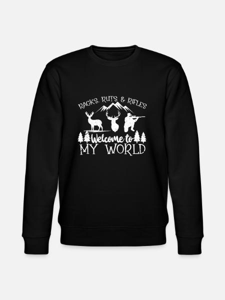 Jagd - Stanley/Stella Unisex Bio-Sweatshirt CHANGER - Schwarz
