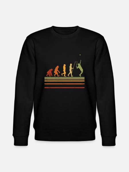 Tennis Evolution - Stanley/Stella CHANGER Unisex Organic Sweatshirt - black