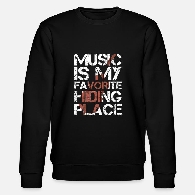 Violine - Stanley/Stella Unisex Bio-Sweatshirt CHANGER  - Schwarz