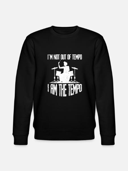 drummer - Stanley/Stella CHANGER Unisex Organic Sweatshirt - black