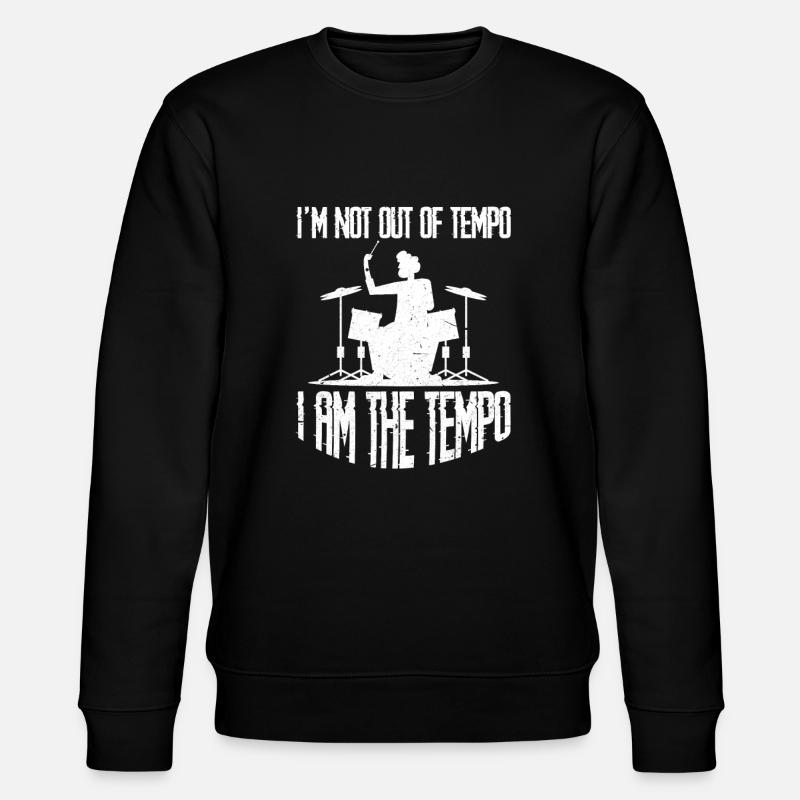 batteur - Sweat bio CHANGER Stanley/Stella Unisexe - noir