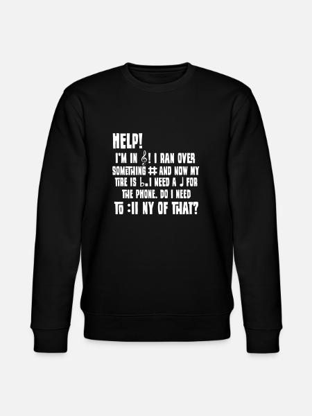 Musician - Stanley/Stella CHANGER Unisex Organic Sweatshirt - black