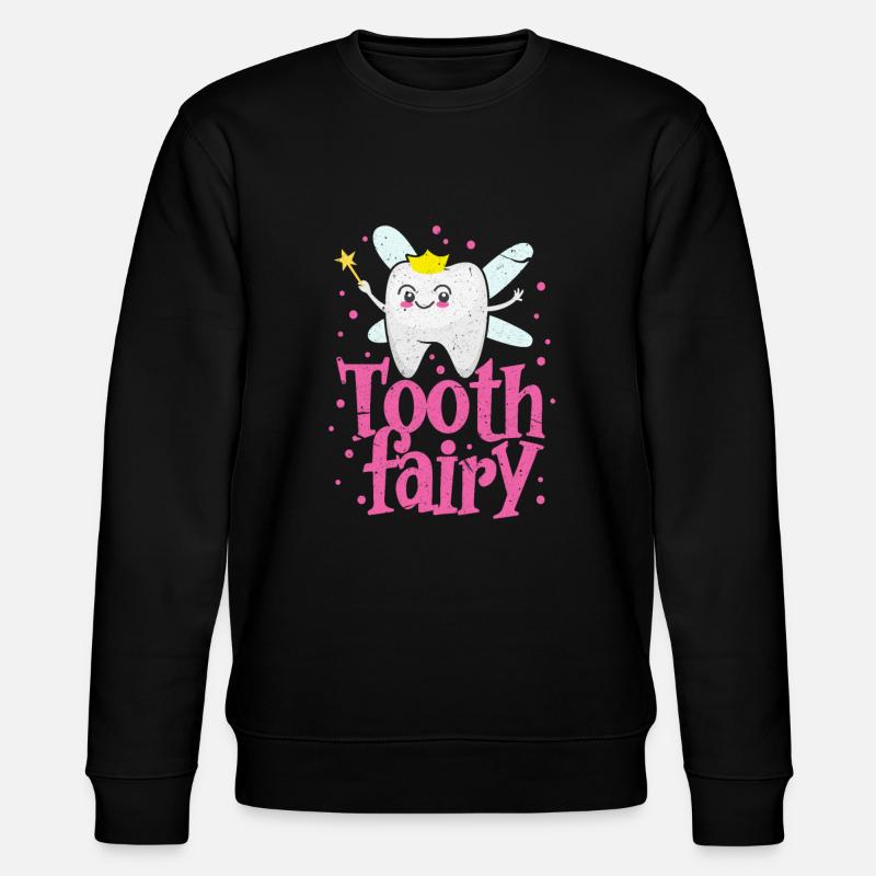 Dent fée - Sweat bio CHANGER Stanley/Stella Unisexe - noir