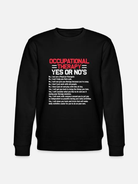 occupational therapist - Stanley/Stella CHANGER Unisex Organic Sweatshirt - black